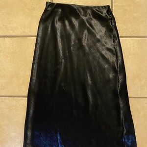 Long black skirt
